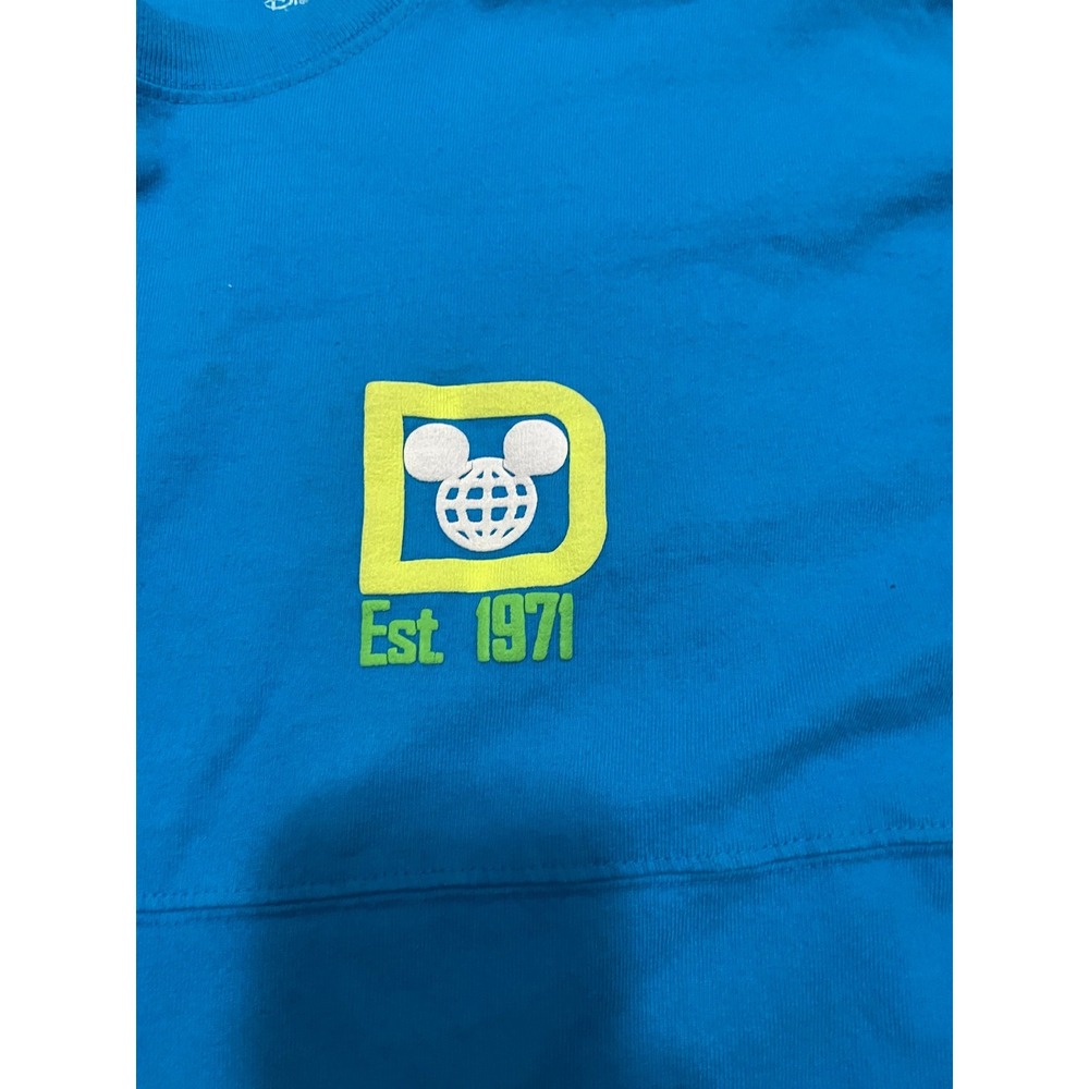 Walt Disney World Crewneck Sweatshirt Mens Small Spirit Jersey Est 1971 - Picture 3 of 10